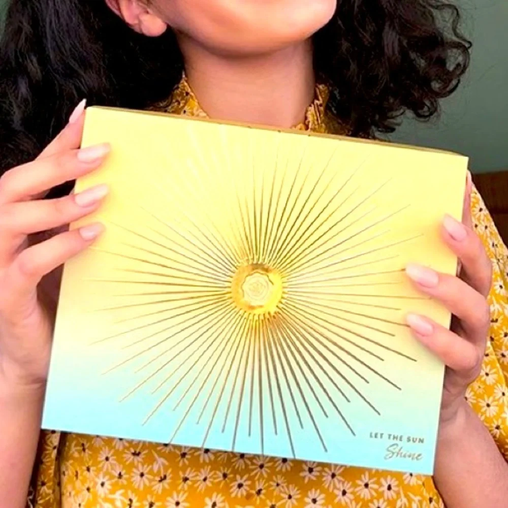 GLOSSYBOX ‘LET THE SUN SHINE’ STORAGE KEEPSAKE BOX